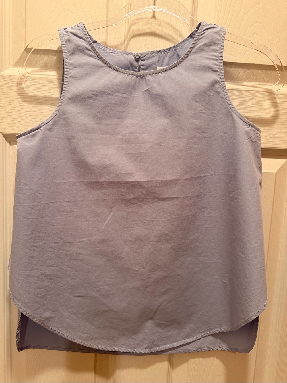 Mango Women's Sleeveless Blue Top